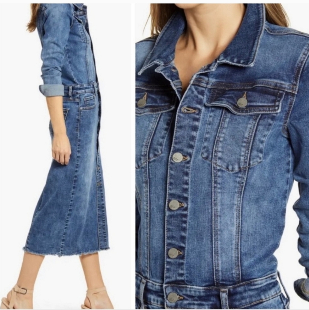 Wash Lab denim dress